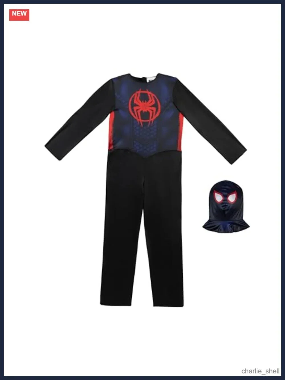 Miles Morales Youth Halloween Costume Jumpsuit & Mask